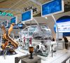 Auf dem Weg zu Industrie 4.0: Vollautomatische Türenmontage am Siemens-Stand in Hannover