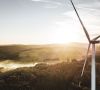 Windrad zur Erzeugung von Strom / Sustainability Twin sorgt für Nachhaltigkeit bei Schaeffler
