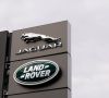 Das Händler-Schild von Jaguar Land Rover